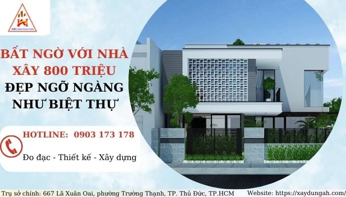 Bất ngờ với nhà xây 800 triệu đẹp ngỡ ngàng như biệt thự