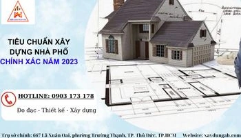 Tiêu chuẩn xây dựng nhà phố chính xác năm 2023