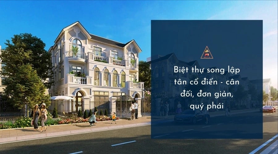 Nhà phố theo phong cách tân cổ điển
