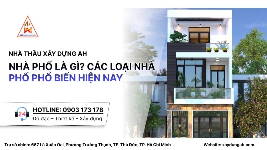 các loại nhà phố
