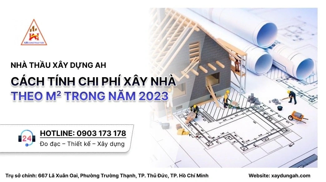 cách tính chi phí xây nhà theo m2