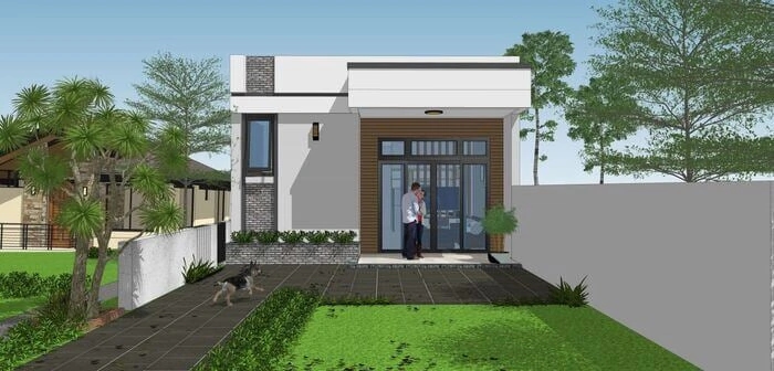 bản vẽ thi công nhà cấp 4