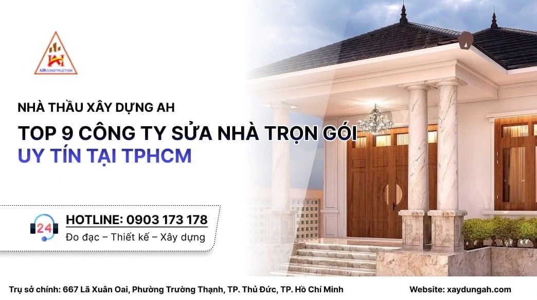 công ty sửa nhà trọn gói