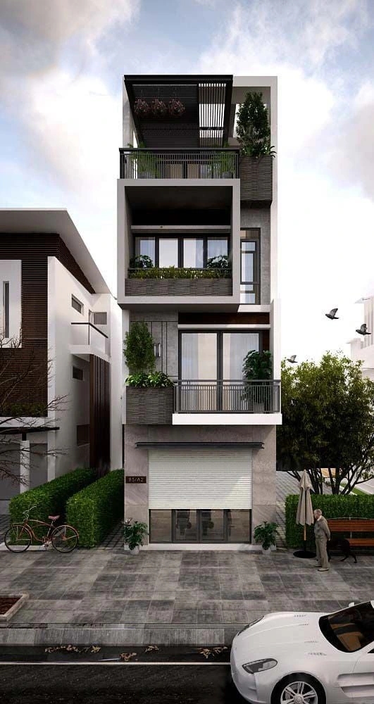nhà phố 3 tầng