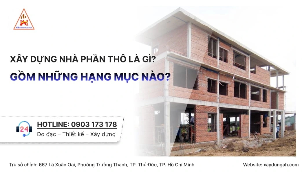 xây dựng nhà phần thô