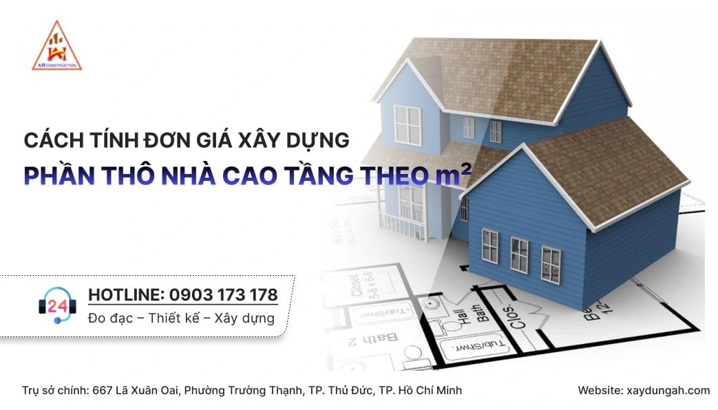đơn giá xây dựng phần thô nhà cao tầng