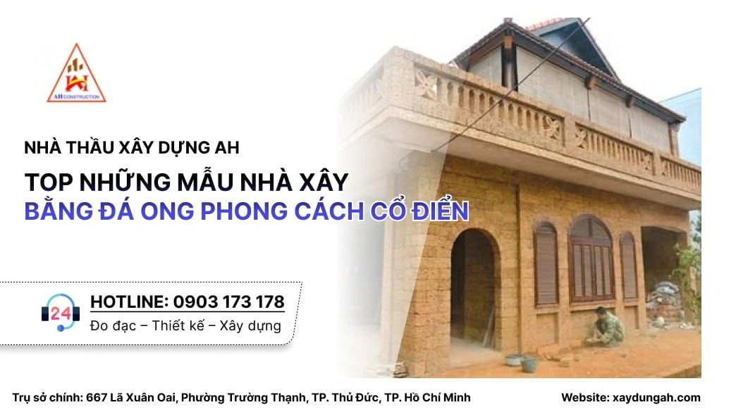 nhà xây bằng đá ong