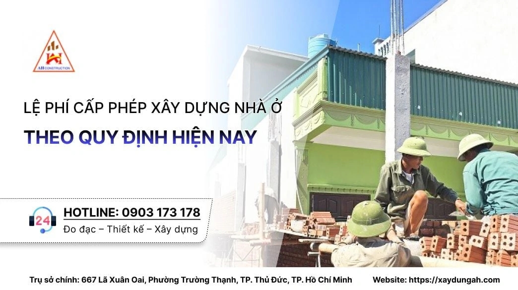 tìm hiểu về quy định hiện nay về lệ phí cấp phép xây dựng nhà ở