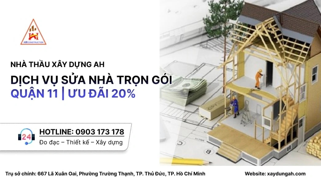 sửa nhà trọn gói quận 11