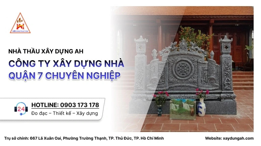 xây bình phong trước nhà