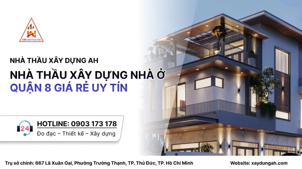 xây dựng nhà ở quận 8