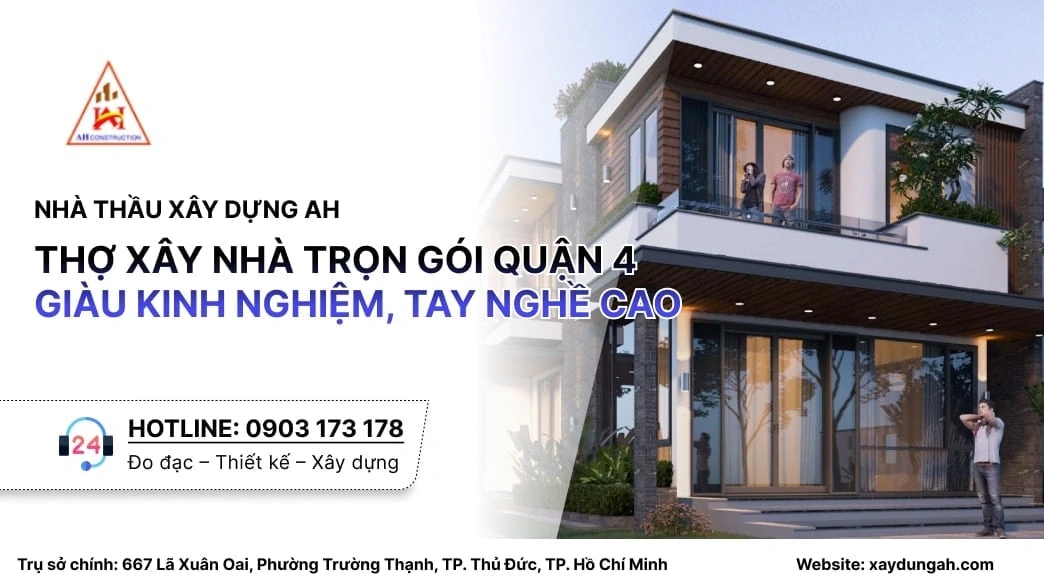 xây nhà trọn gói quận 4