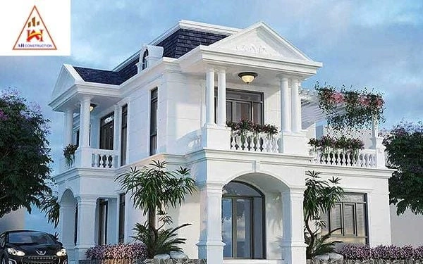 Cách tính chi phí xây biệt thự tân cổ điển