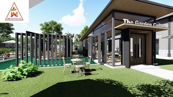 Khối coffee rộng 2000m2