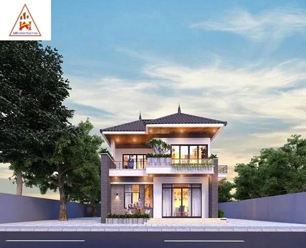 Biệt thự mini là một dạng nhỏ hơn với diện tích xây dựng dưới 100m2