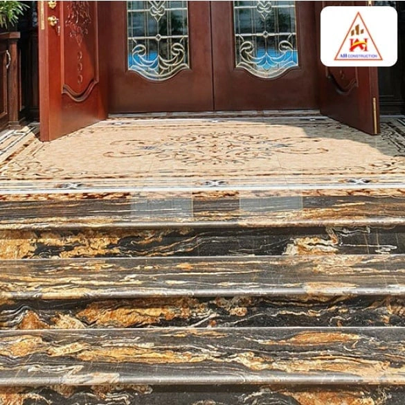 Diện tích mặt bậc thang