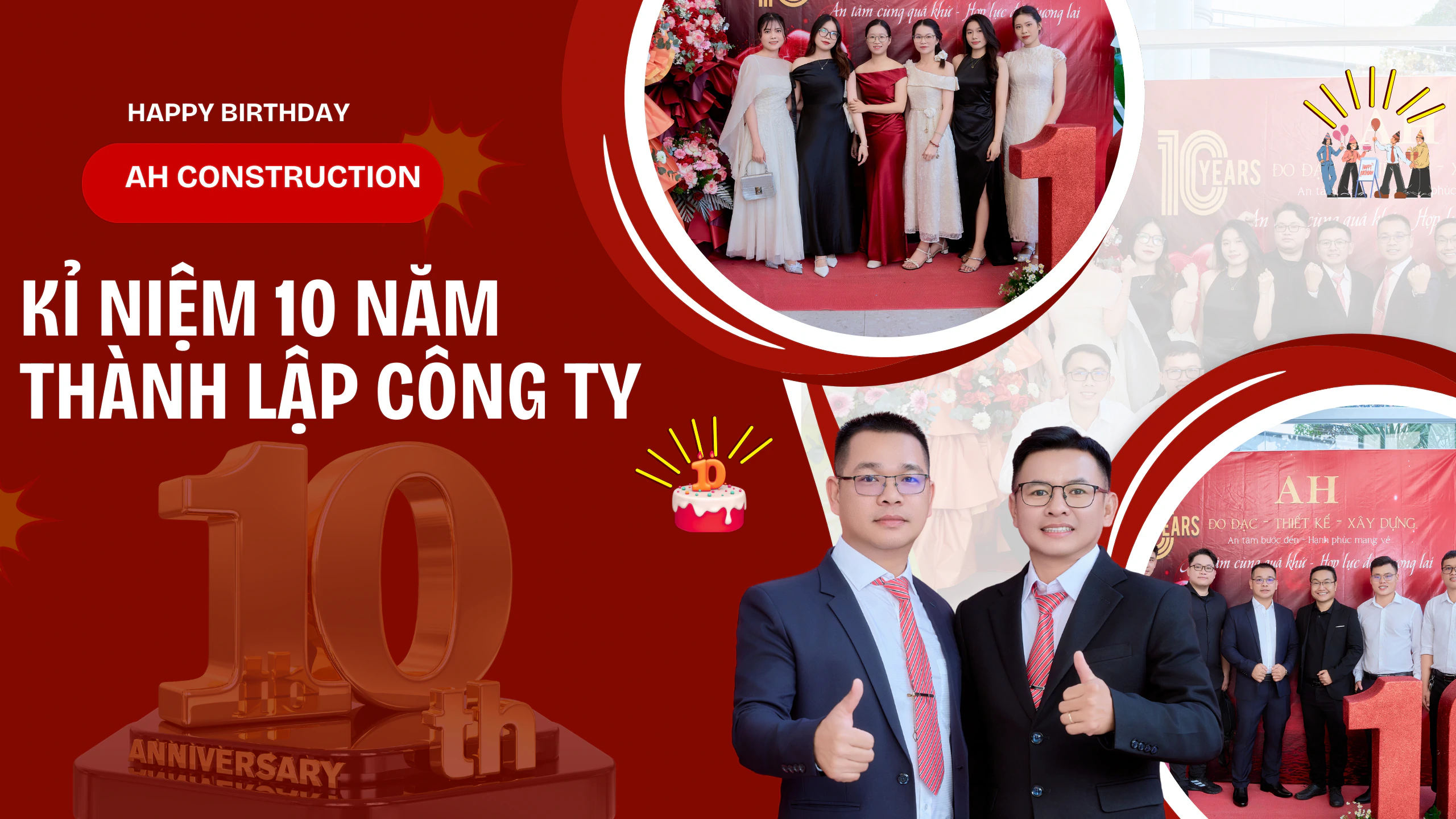 KỈ NIỆM 10 NĂM THÀNH LẬP CÔNG TY
