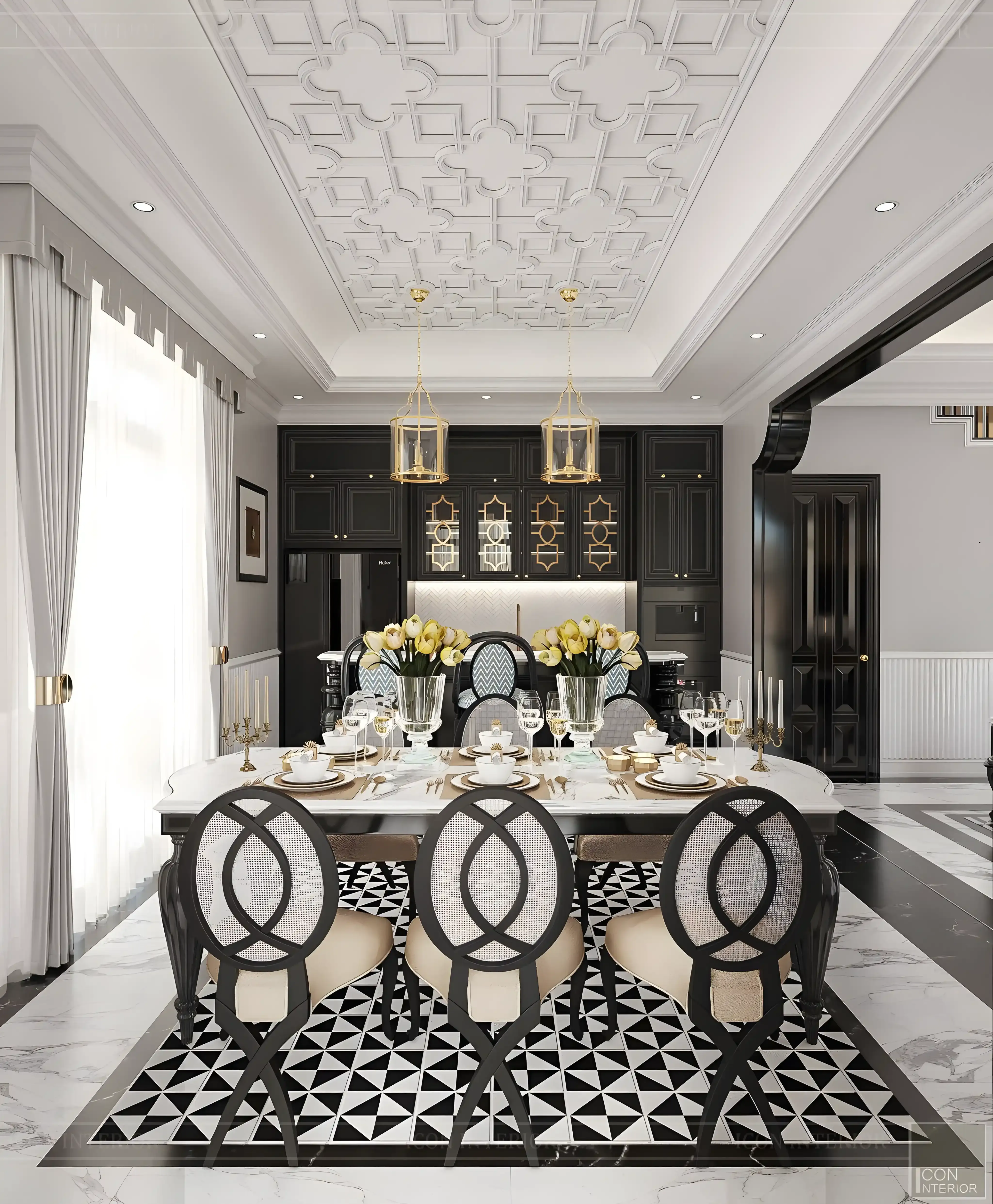 Bếp Indochine