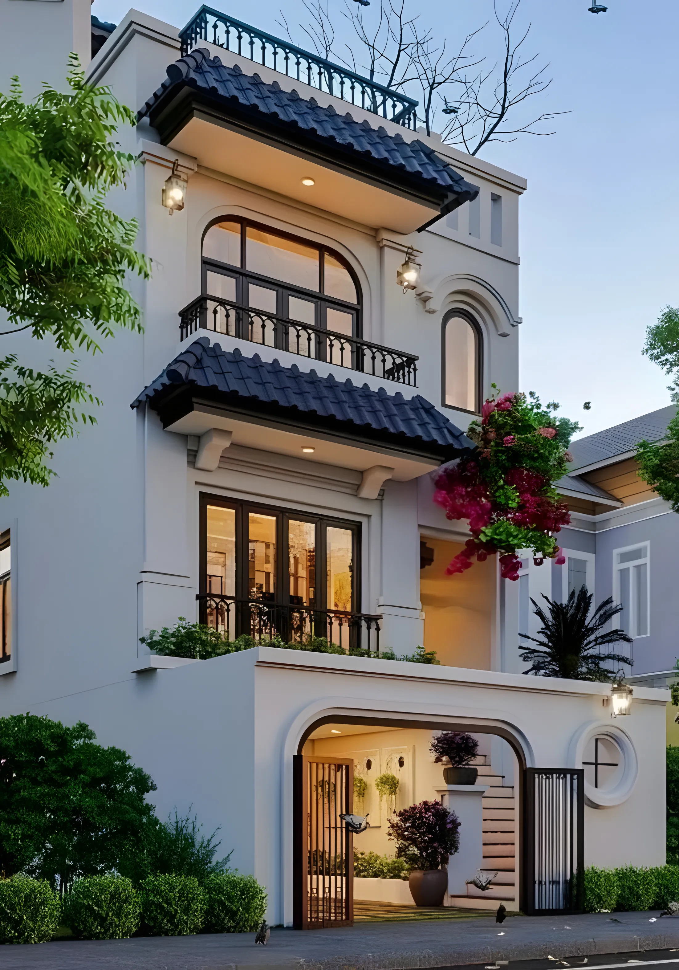 Nhà phố  Địa Trung Hải