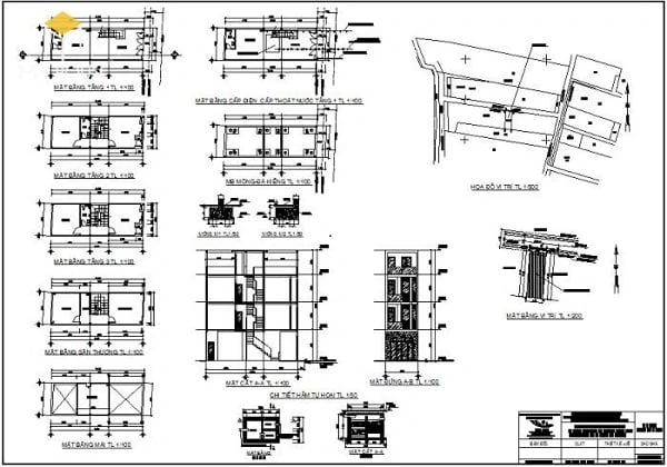 Các lưu ý khi làm bản vẽ xin phép xây dựng nhà phố