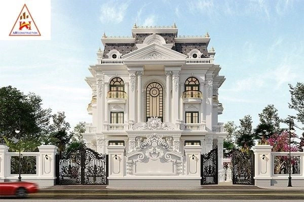 Phong cách thiết kế biệt thự tân cổ điển