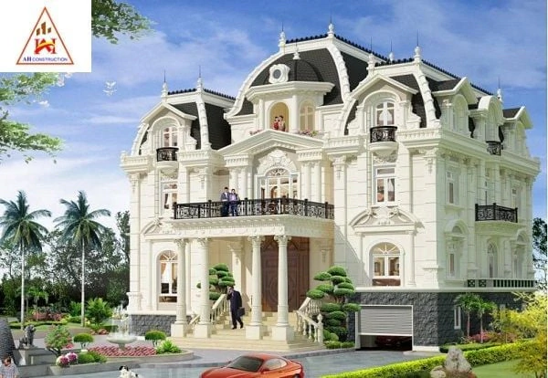 Phong cách thiết kế biệt thự cổ điển