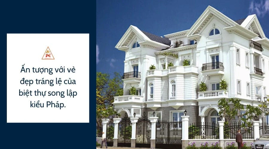 nhà phố kiểu pháp