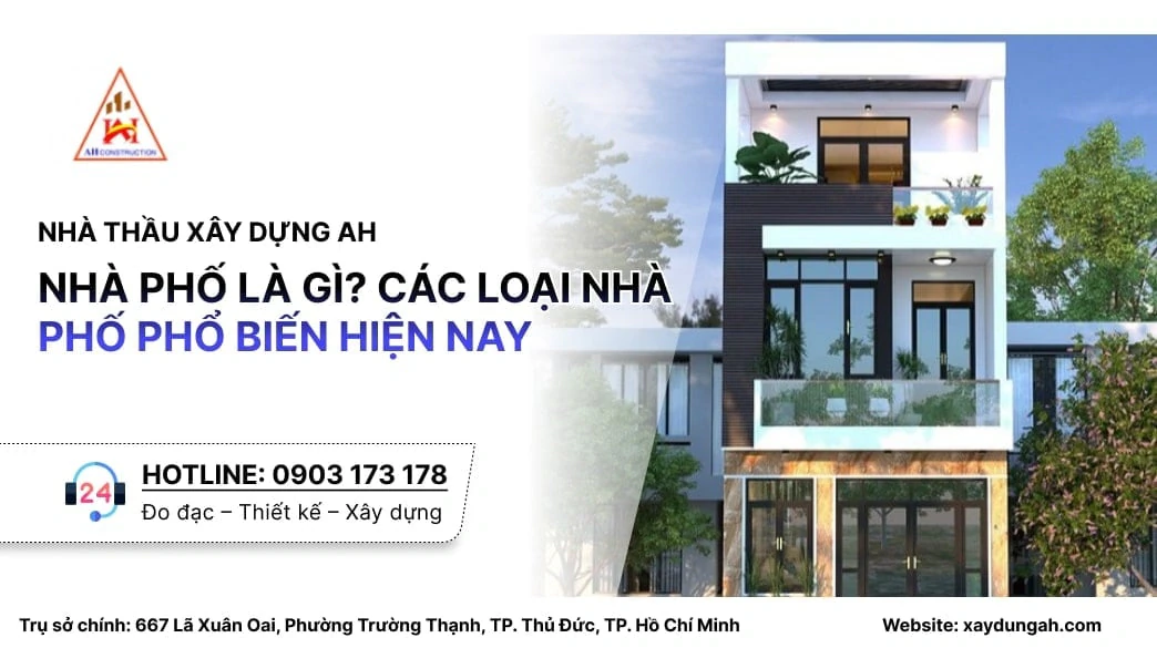 các loại nhà phố