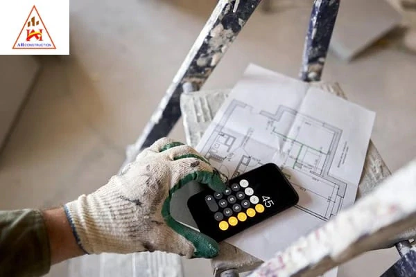 Xác định diện tích xây dựng thực tế