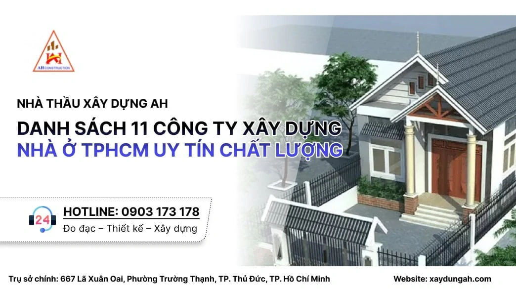 công ty xây dựng nhà ở tphcm