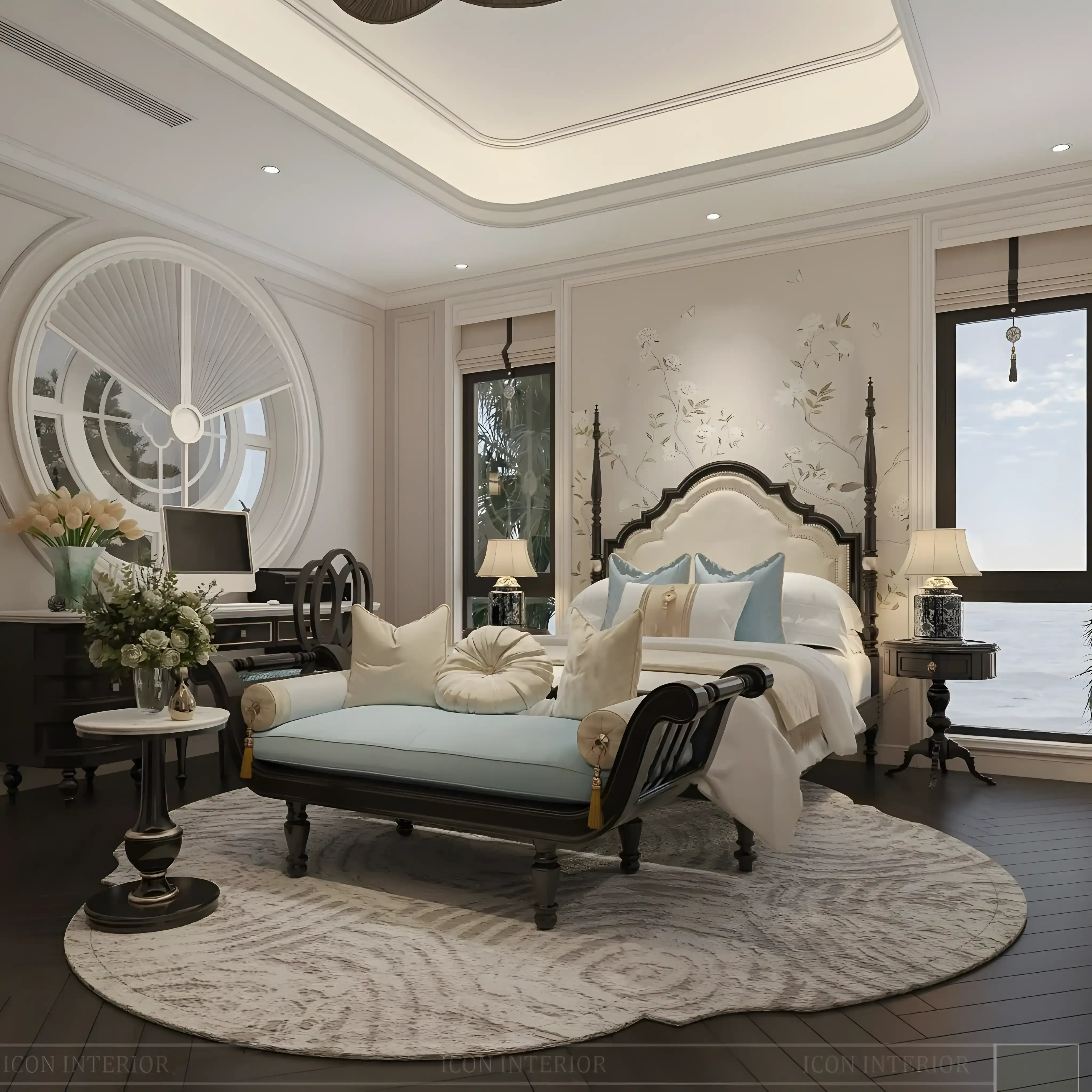 Phòng ngủ Indochine