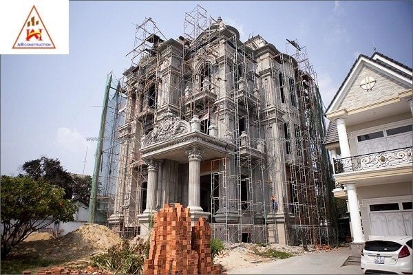 Giá thi công xây dựng biệt thự phụ thuộc vào nhiều yếu tố