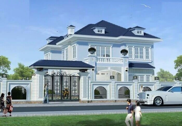 mẫu ngoại thất nhà đẹp