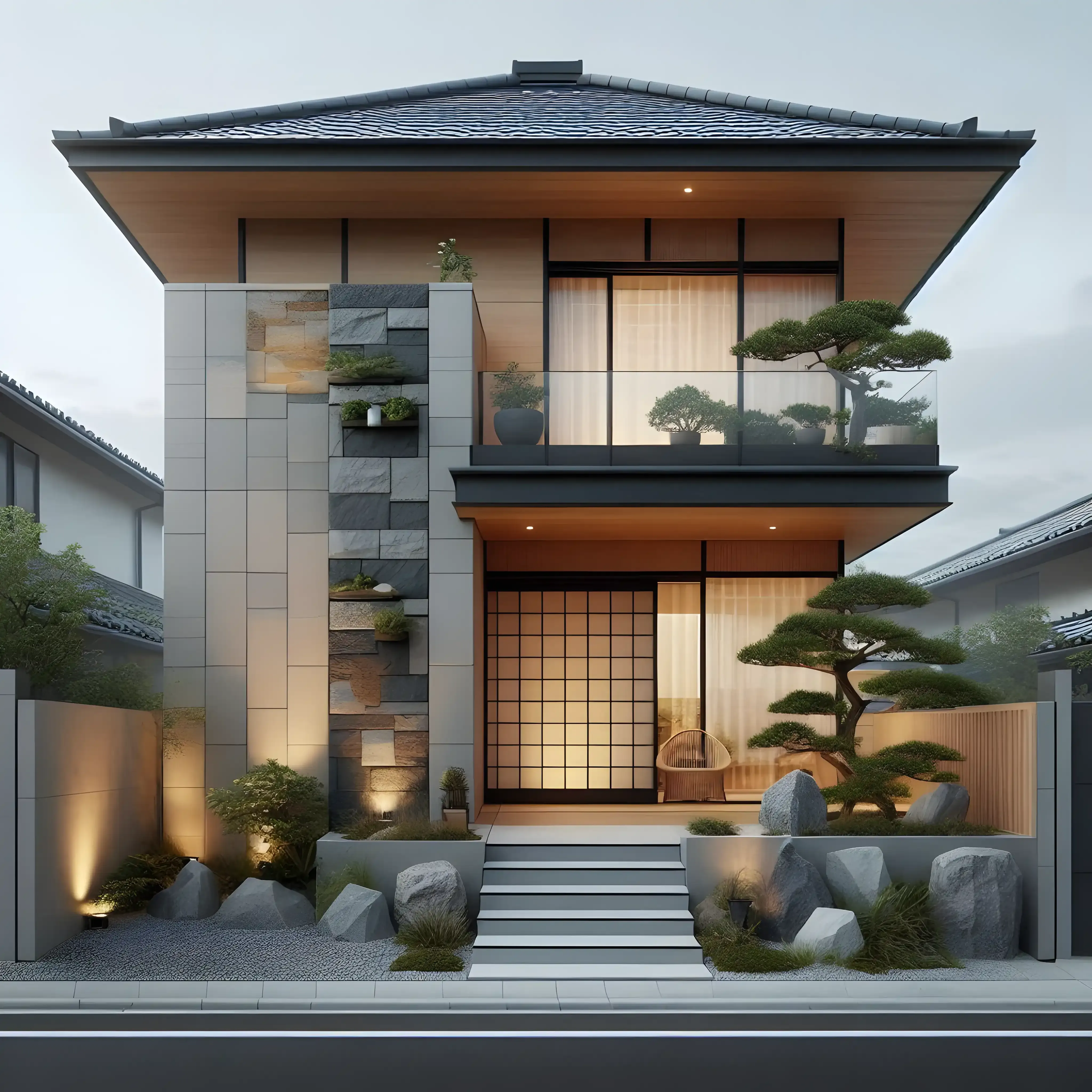 Nhà Japandi