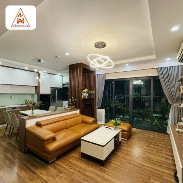 Căn hộ gỗ trong thành phố lớn