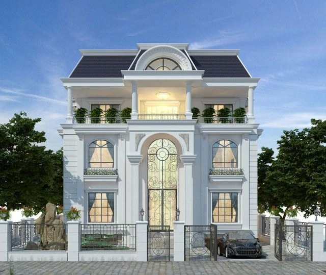 nhà phố mái ngói