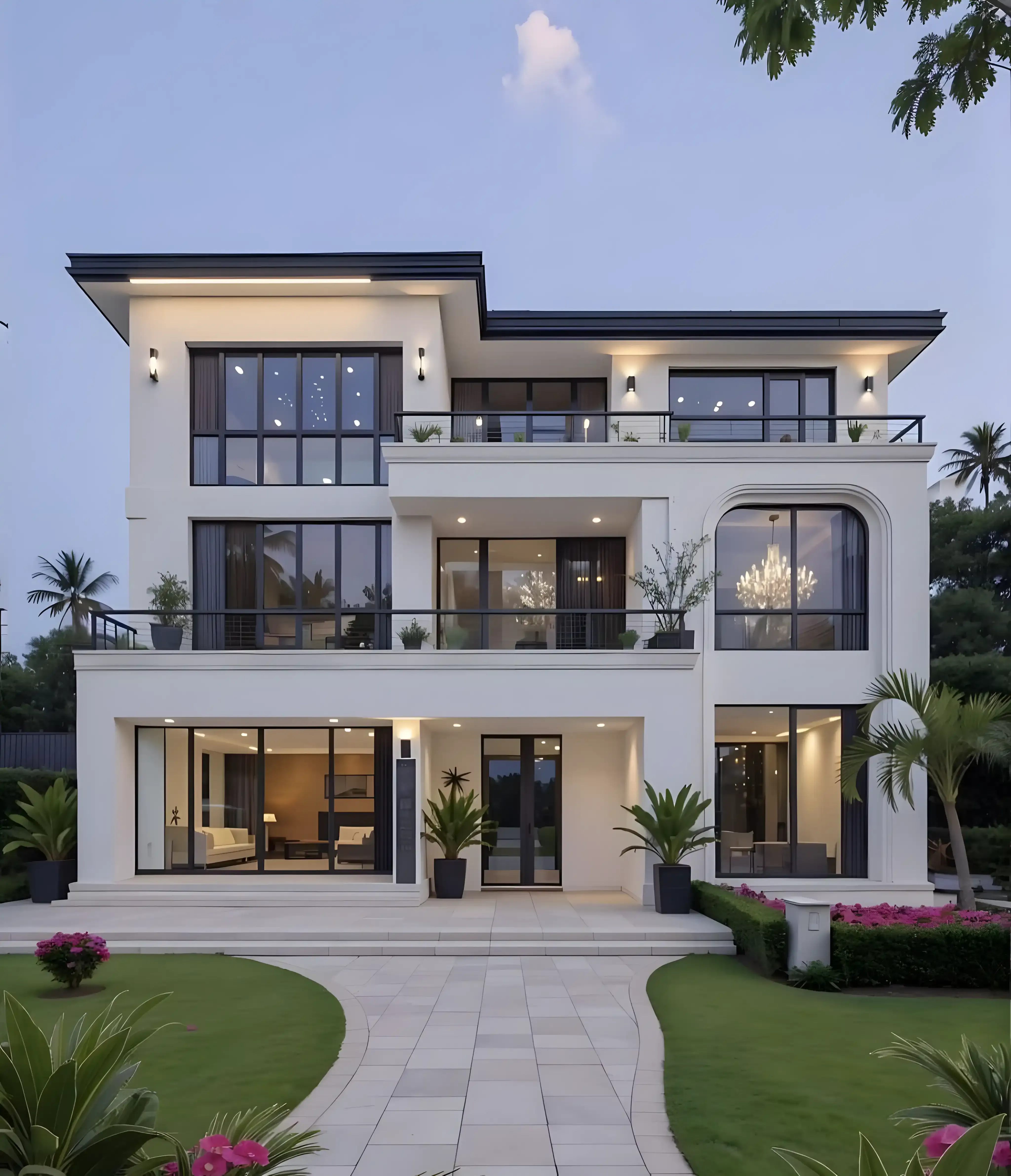 Nhà phố hiện đại