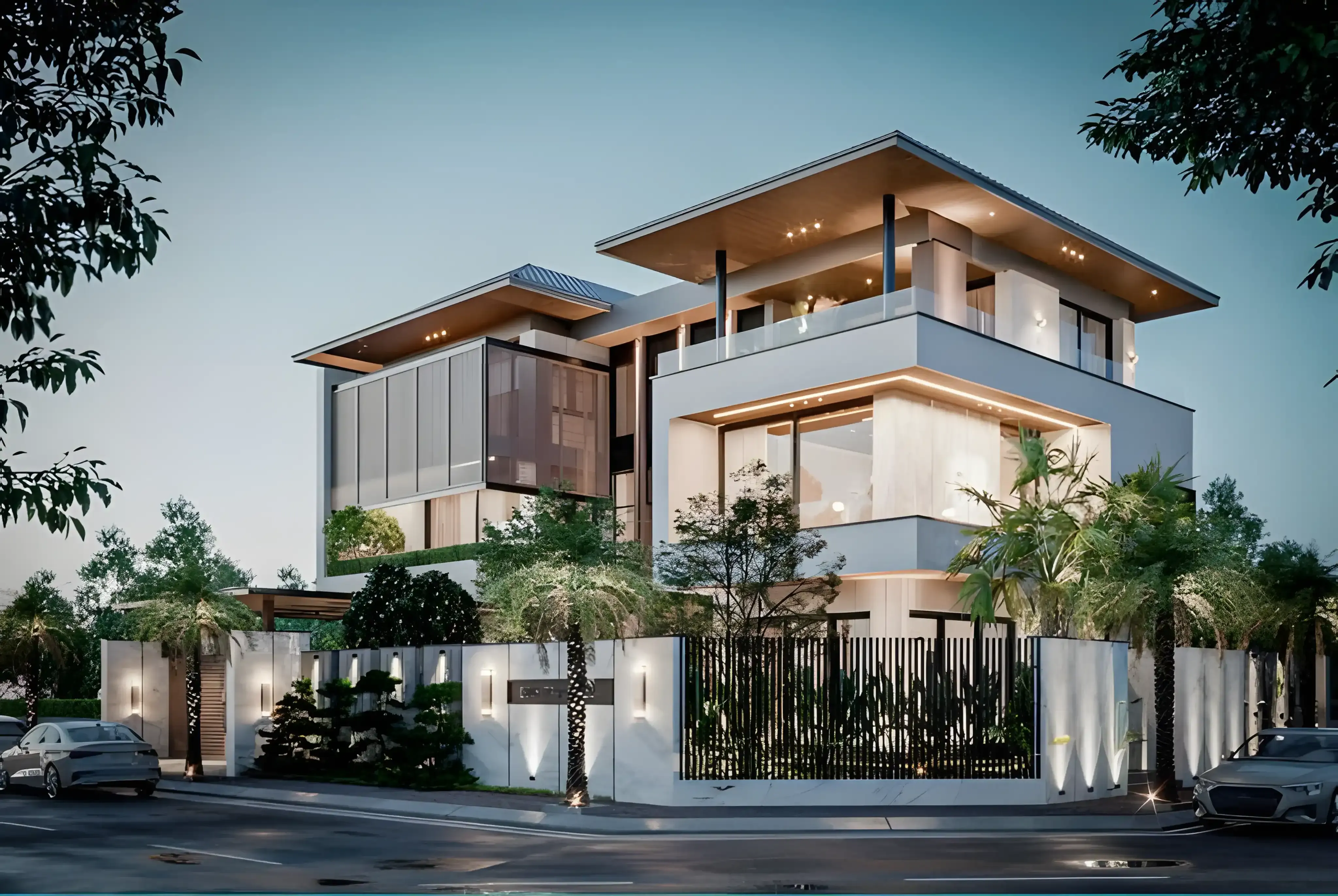 Nhà phố hiện đại