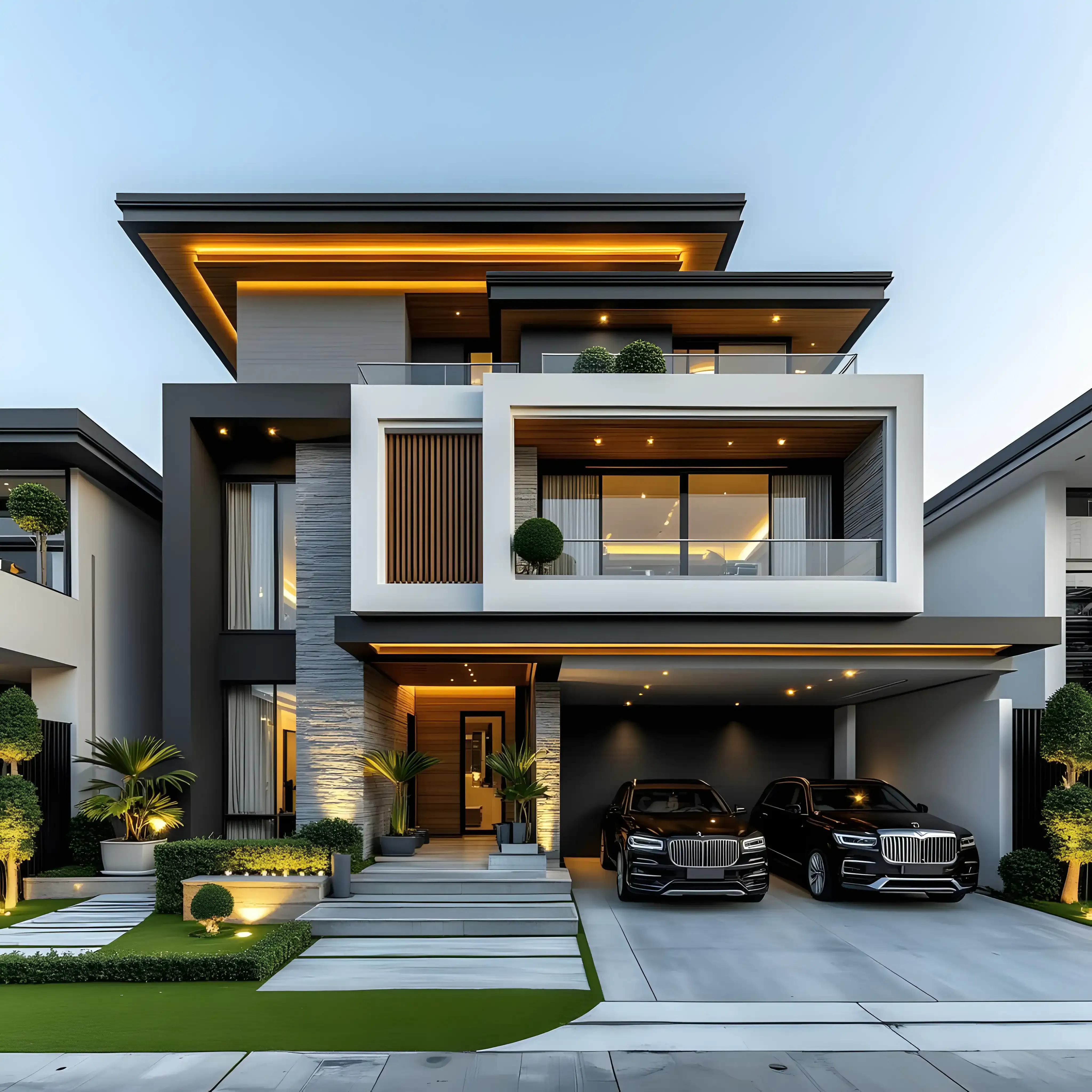 Nhà phố hiện đại