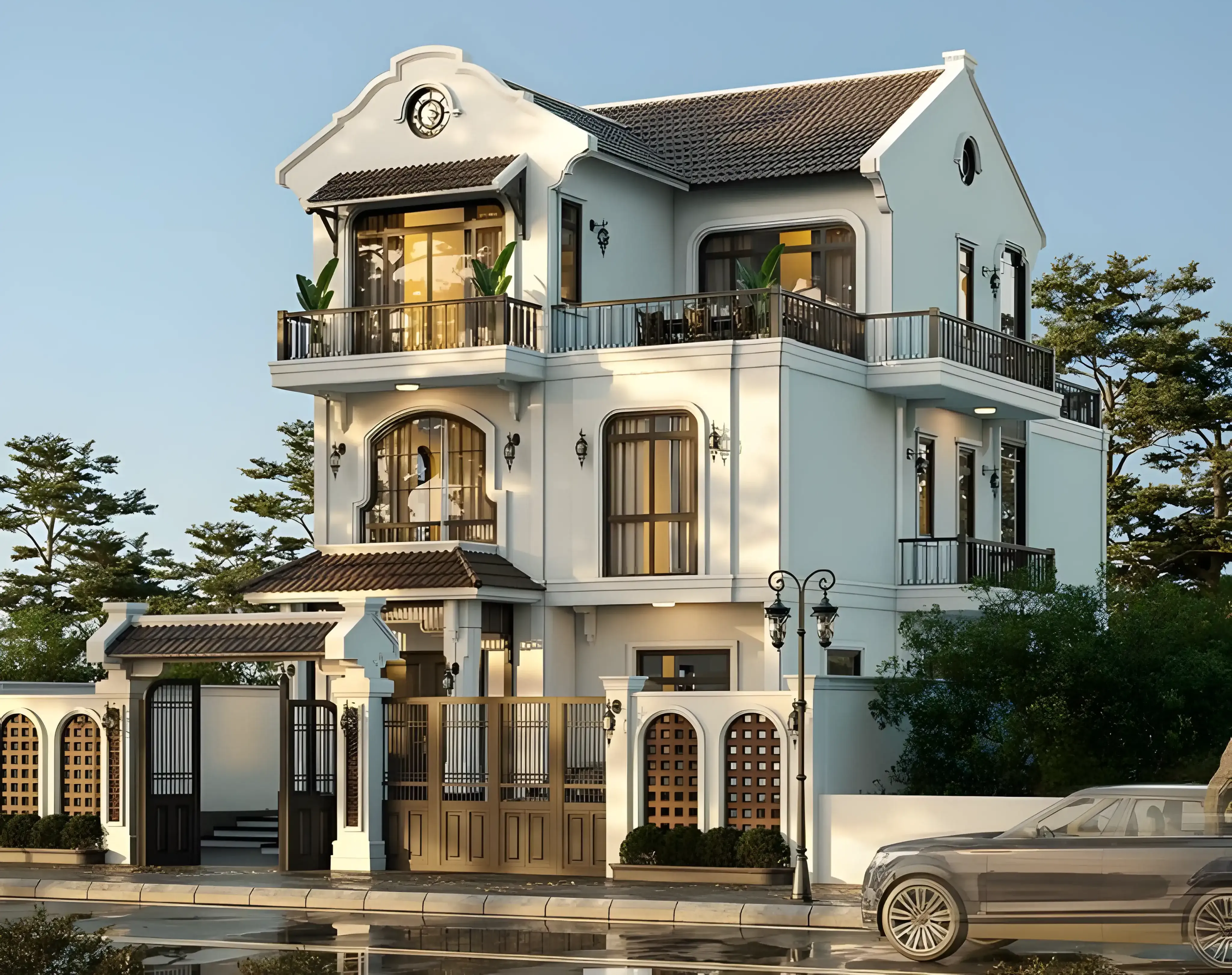 Mẫu nhà Indochine