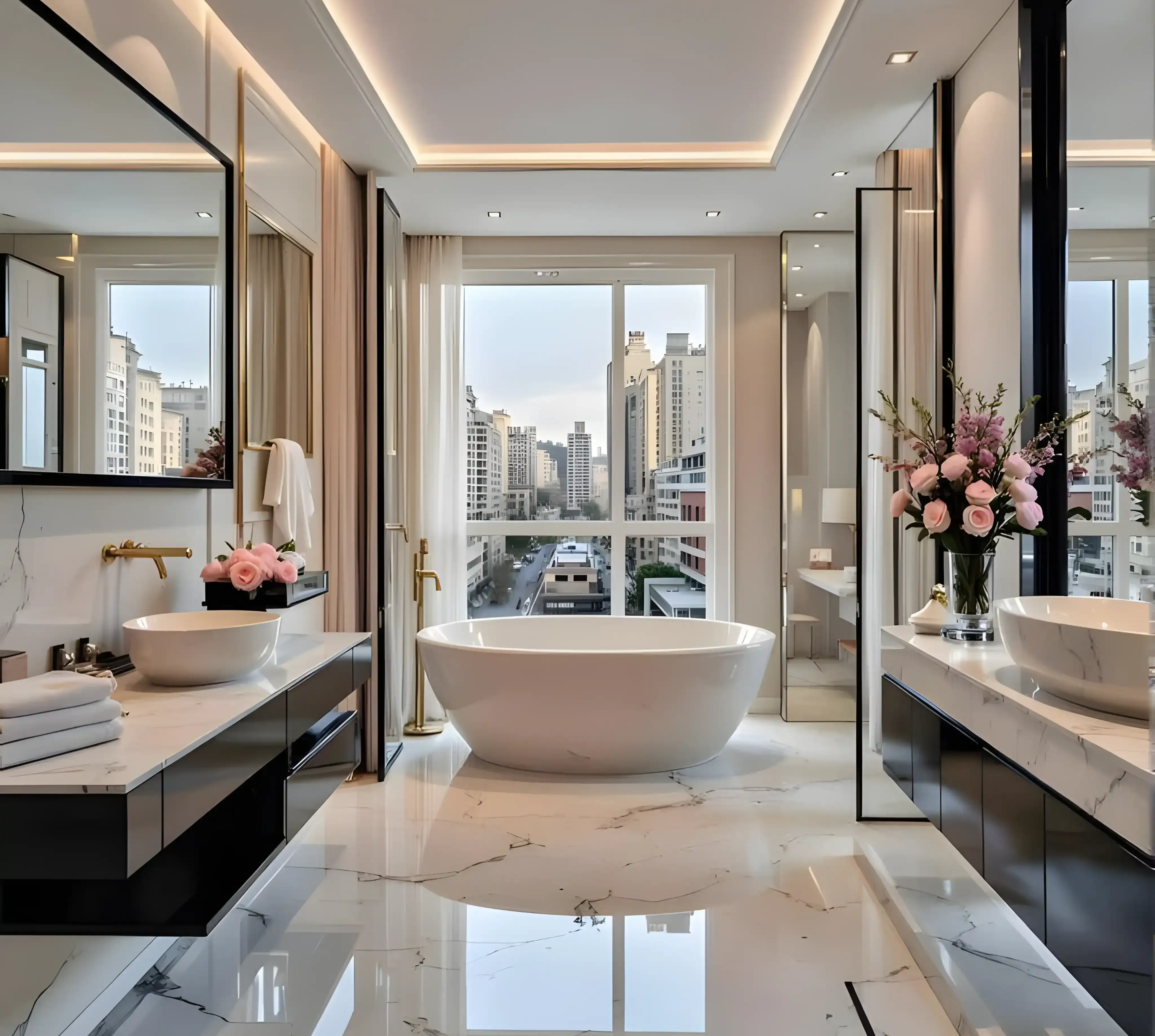 Mẫu nhà tắm hiện đại