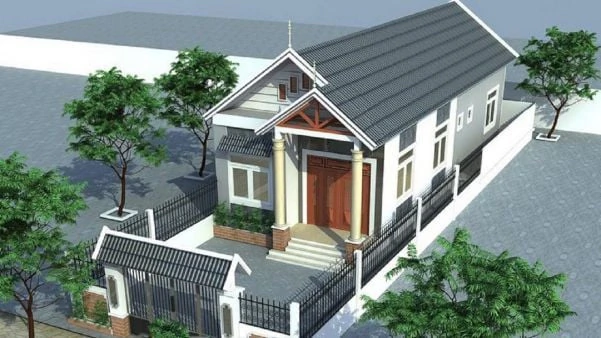 mẫu nhà phong cách châu âu