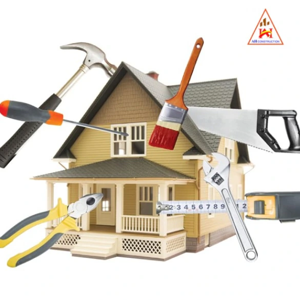 Các hạng mục sửa chữa nhà trọn gói Tân Phú