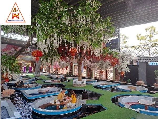 Ý nghĩa của thiết kế và thi công chuyên nghiệp cho quán cafe cá Koi