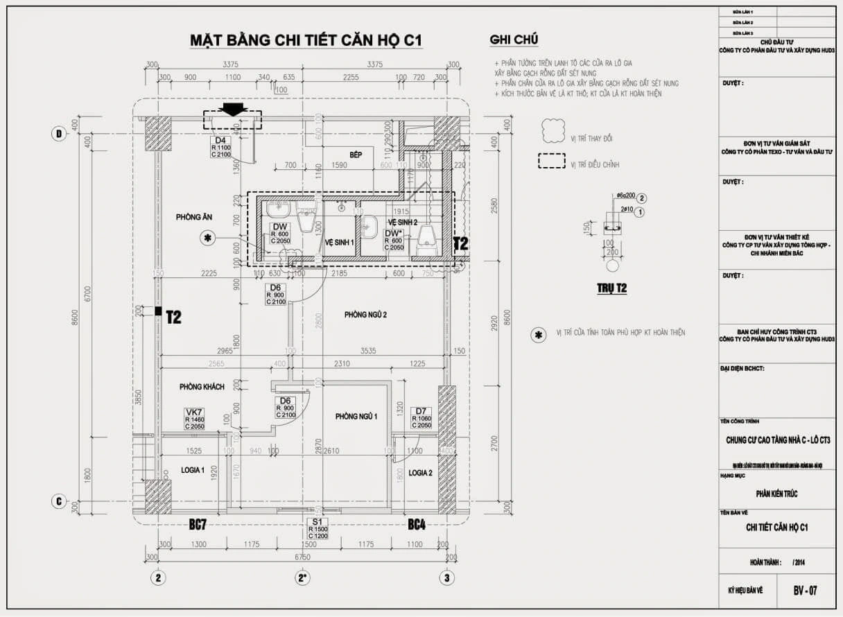 bản vẽ hoàn công nhà ở mẫu