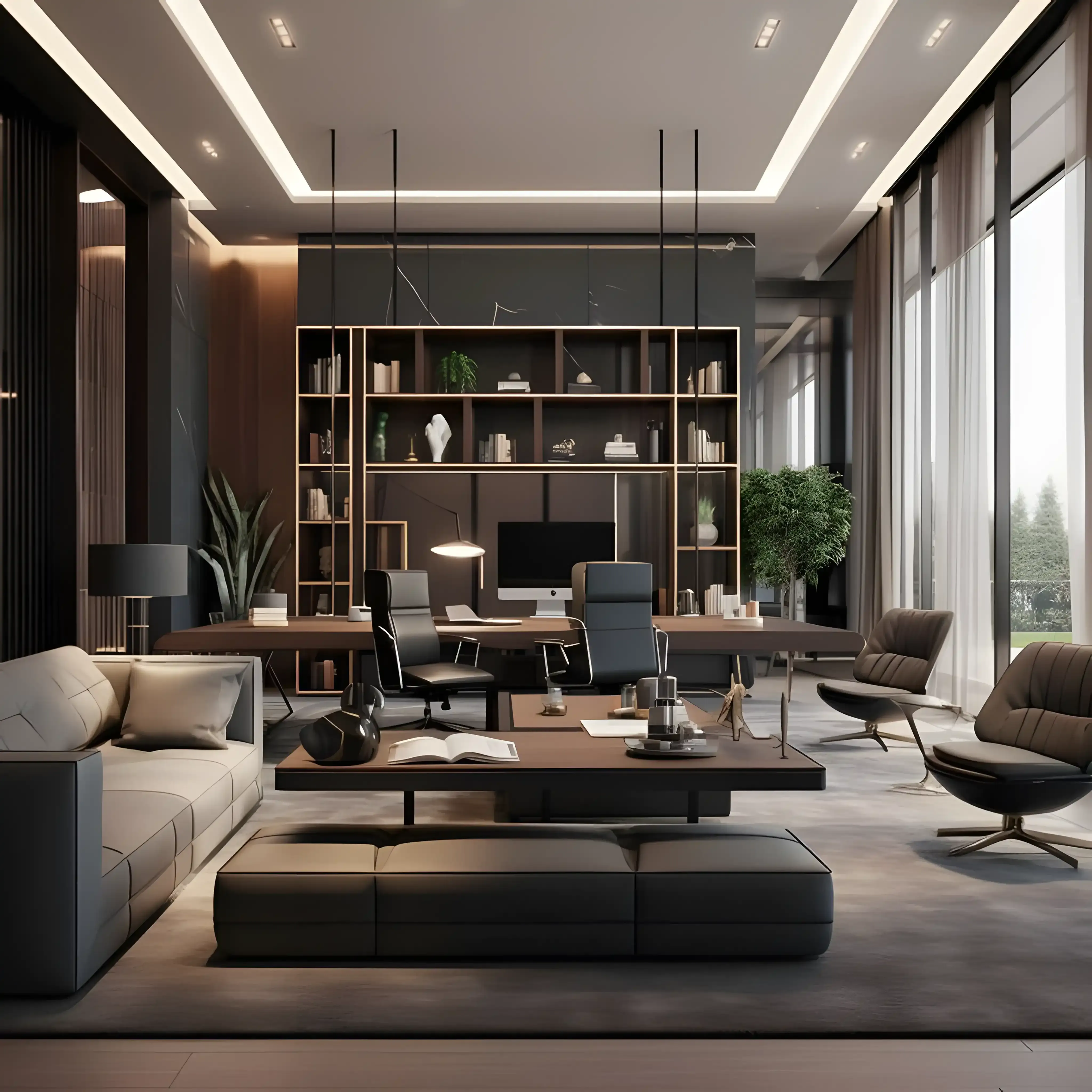 Văn Phòng Luxury - Sang Trọng