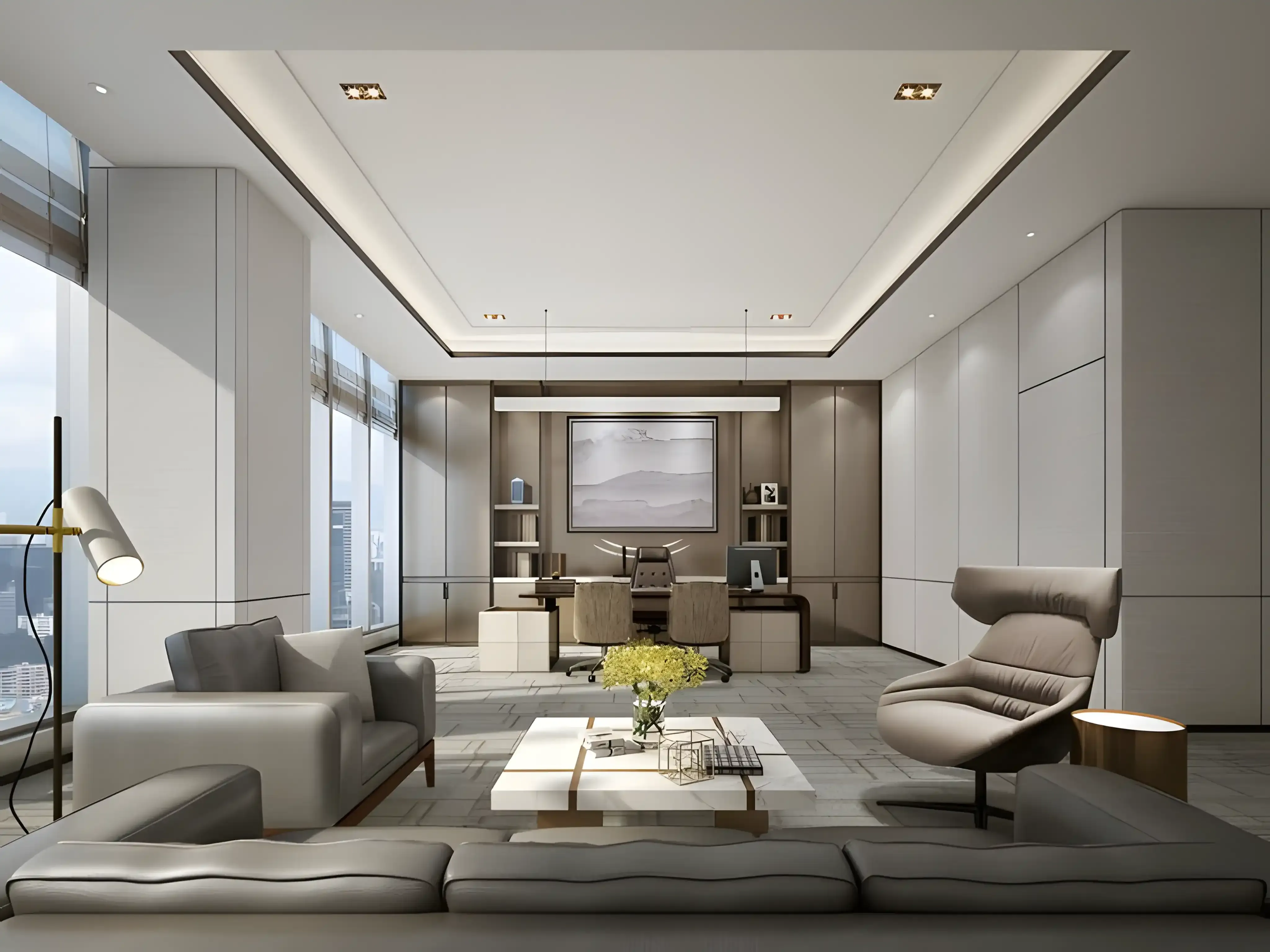 Văn Phòng Luxury - Sang Trọng
