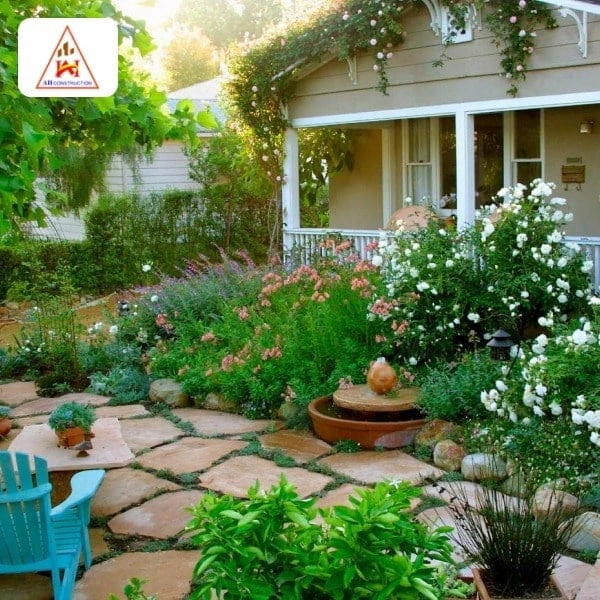 Lời khuyên cho gia chủ khi xây bồn hoa trước nhà
