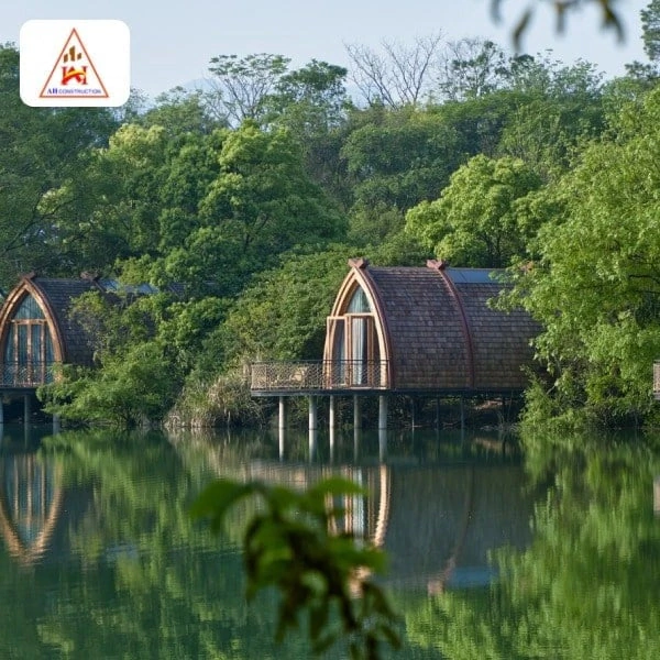 Nhà vườn trên sông
