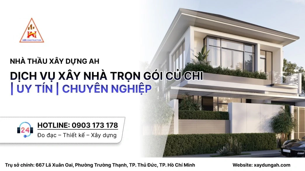 xây nhà trọn gói củ chi